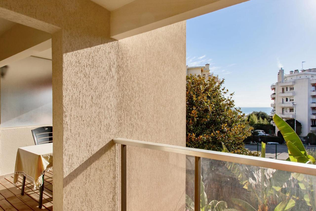 Classy Studio With Ac And Seaview Balcony In Nice Near Beach - Welkeys Eksteriør billede